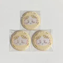 新品　ちいかわ刺繍缶バッジ2 リボン　シーサー