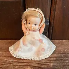 レトロ　セルロイド人形女の子　キューピー　アンティーク　古道具　雑貨 レトロ セルロイド人形女の子 キューピー アンティーク 古道具 雑貨