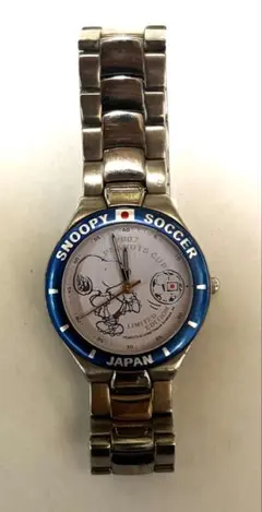 希少・稼働品】2002 SNOOPY SOCCER 腕時計 限定版 箱付き - メルカリ