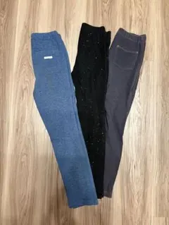 まとめ売り♡レギンスパンツ３枚セット 120cm