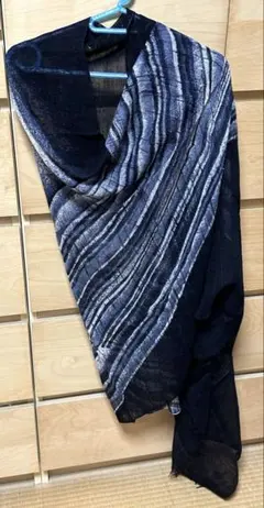 ⭐︎新品未使用⭐︎ 大判ストール 麻24% レーヨン76%　春夏