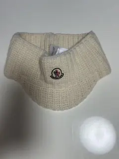 新年大セール⭐︎MONCLER アイボリー ニット帽 新品タグ付き