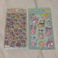サンリオ　うるちゅるポップシール　シェイカーステッカーズ　 きらめきドリンク