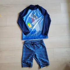 H&M サメデザイン ラッシュガードセット 110/116