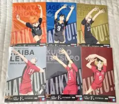 ハイキュー ゴミ捨て場の決戦 一番くじ クリアポスター 全6種コンプリート