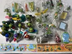 ロックマン フィギュアライトットサポートキャラセット 消しゴム 塗装