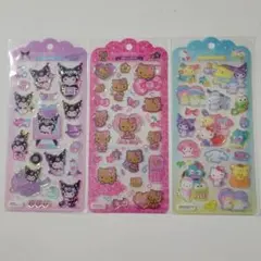 【正規品】ドロップジェリーシール　サンリオ　3種セット