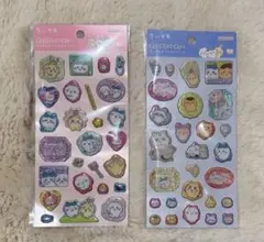 【 正規品 】ちいかわ ポップデコパーティー ラメきらクリスタルシール2枚セット