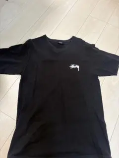 STUSSY ステューシー タンクトップ ノースリーブ バックロゴ 黒М 