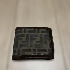 Fendi 二つ折り財布 ブラウン