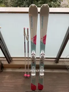 HEAD スキー板とスキーポール、ブーツセット