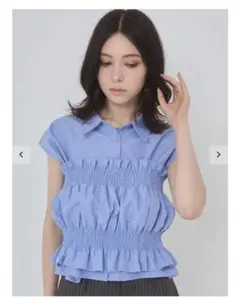 ENVYM 半袖ブラウスのサムネイル