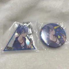 プロセカ 青柳冬弥 特典 缶バッジ アクキー