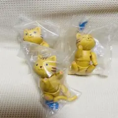 Cup Figure まぐねっこ　ミニクレ版その1 ナムコ限定　茶トラ　3種