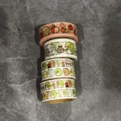 すみっコぐらし　マスキングテープ　4巻セット