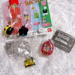 たまごっち シャカシャカチャームコレクション 透明ピンク めじるしアクセサリー