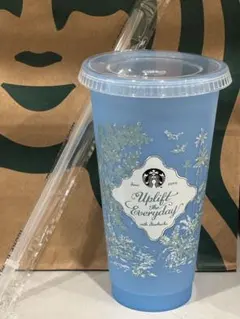 スタバ ミステリーカラーチェンジングリユーザブルコールドカップ2026 ブルー