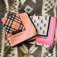 ラルフローレン　バーバリー　ハンカチ
