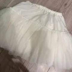 tocca 130 チュールスカート　ペチコート　ホワイト