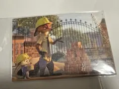 ズートピア ニック キャンバス風ポストカード ポストカード