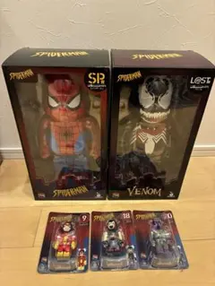 ベアブリック400%スパイダーマン/ヴェノム ハッピーくじSP・LASTONE賞