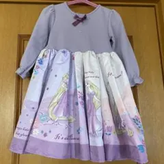ラプンツェル　Disney Princess ワンピース 100cm 紫