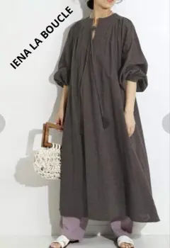 IENA LA BOUCLE カットワークレースワンピースのサムネイル