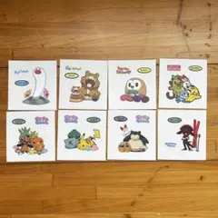 ポケモンパンシール デコキャラシール 特別版 8枚セット