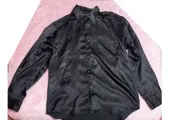 UNIQLO 黒 ワイシャツ 長袖 メンズ レディース