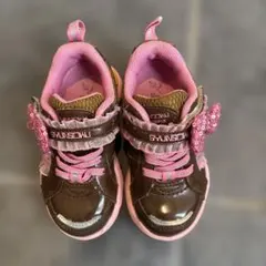 SHUNSHU ブラウン ピンク スニーカー15.0