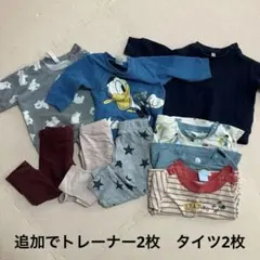 60-70 秋冬春　まとめ売り　セット　男の子　長袖　トレーナー　ズボン