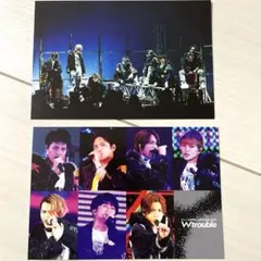 WEST .W trouble カード　ステッカー 2枚セット！非売品！