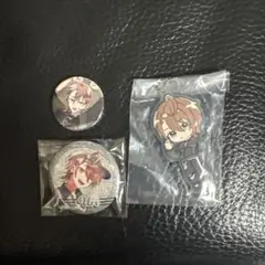 うり 缶バッジ ラバーキーホルダー