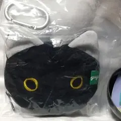 【未開封】 gyunyuya キャットフェイスポーチ ブラック ガチャ