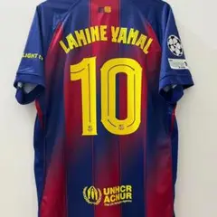 25/26FCバルセロナ ホームユニフォーム 10 ラミンヤマルオーセンティック