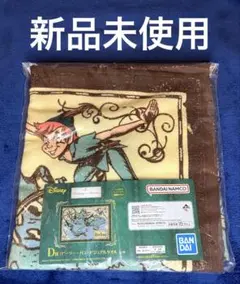 一番くじ ディズニー D賞 ピーター・パン ビジュアルタオル