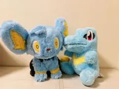 【新品2種セット】ポケットモンスター　もふぐっとぬいぐるみ　ワニノコ　コリンク