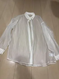 Gleam 長袖シャツ Mサイズ 透け感ありのサムネイル