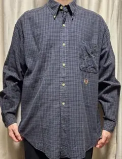 【90s】TOMMY HILFIGER チェックシャツ　古着