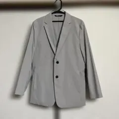 未使用級✨ユニクロ theory 感動ジャケット ライトグレー サイズS