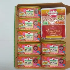 【7個】コープポークランチョンミート/【4袋】発色剤無添加 コンビーフハッシュのサムネイル