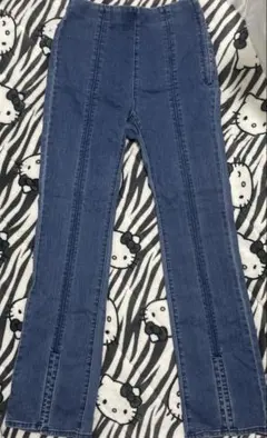 GU フレアデニム S ブルー