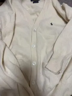Polo by Ralph Lauren カーディガン Mサイズ クリーム