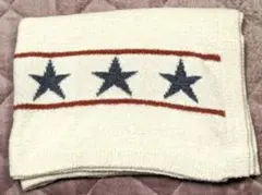 ジェラートピケ　ブランケット　ホワイト　星　スター　白　薄手　ひざ掛け　おくるみ