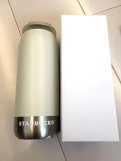 新品未使用♡スタバ カンシェイプステンレスボトル 355ml アイボリー