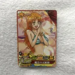 ワンピース ワンピーベリーマッチアイシー Rカード ナミのサムネイル