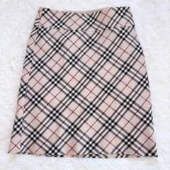 BURBERRY BLUE LABEL ノバチェック スカート ピンク36 S - メルカリ