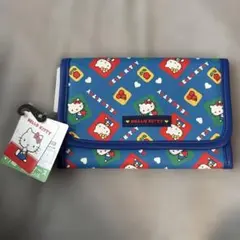 【新品】しまむら HELLO KITTY ハローキティ 多収納ケース 青