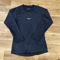 野球　Mizuno ブラック 長袖 アンダーシャツ 130