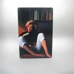 新品 マリリンモンロー ブリキ看板 アメカジ 雑貨 /114/ レトロ ガレージ